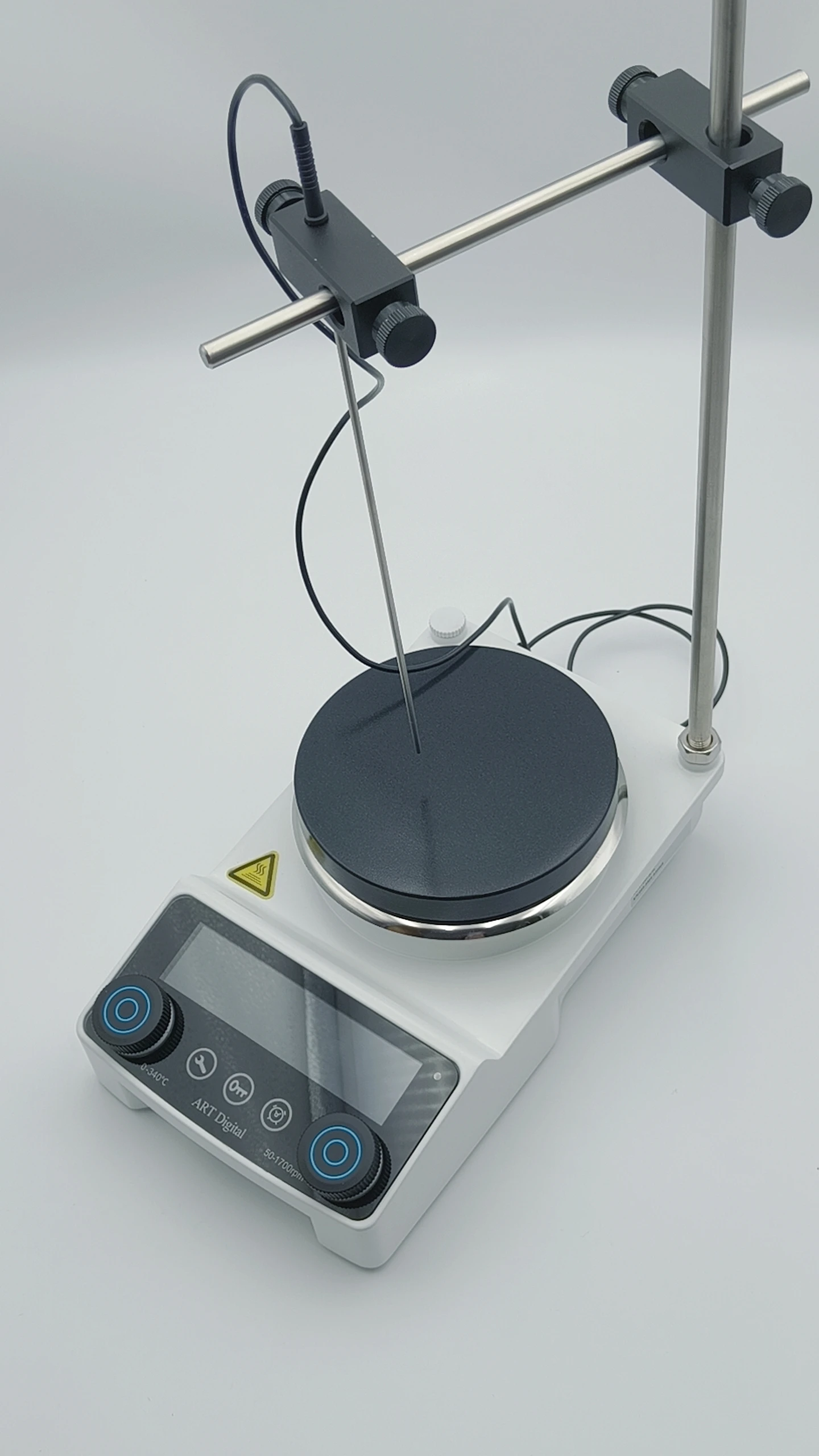 Lab Magnetic Stirrer Hot Plate - Großkapazitäts-LCD-Digitalanzeige Heizplatte mit Magnetrührer, Laborheiz- und