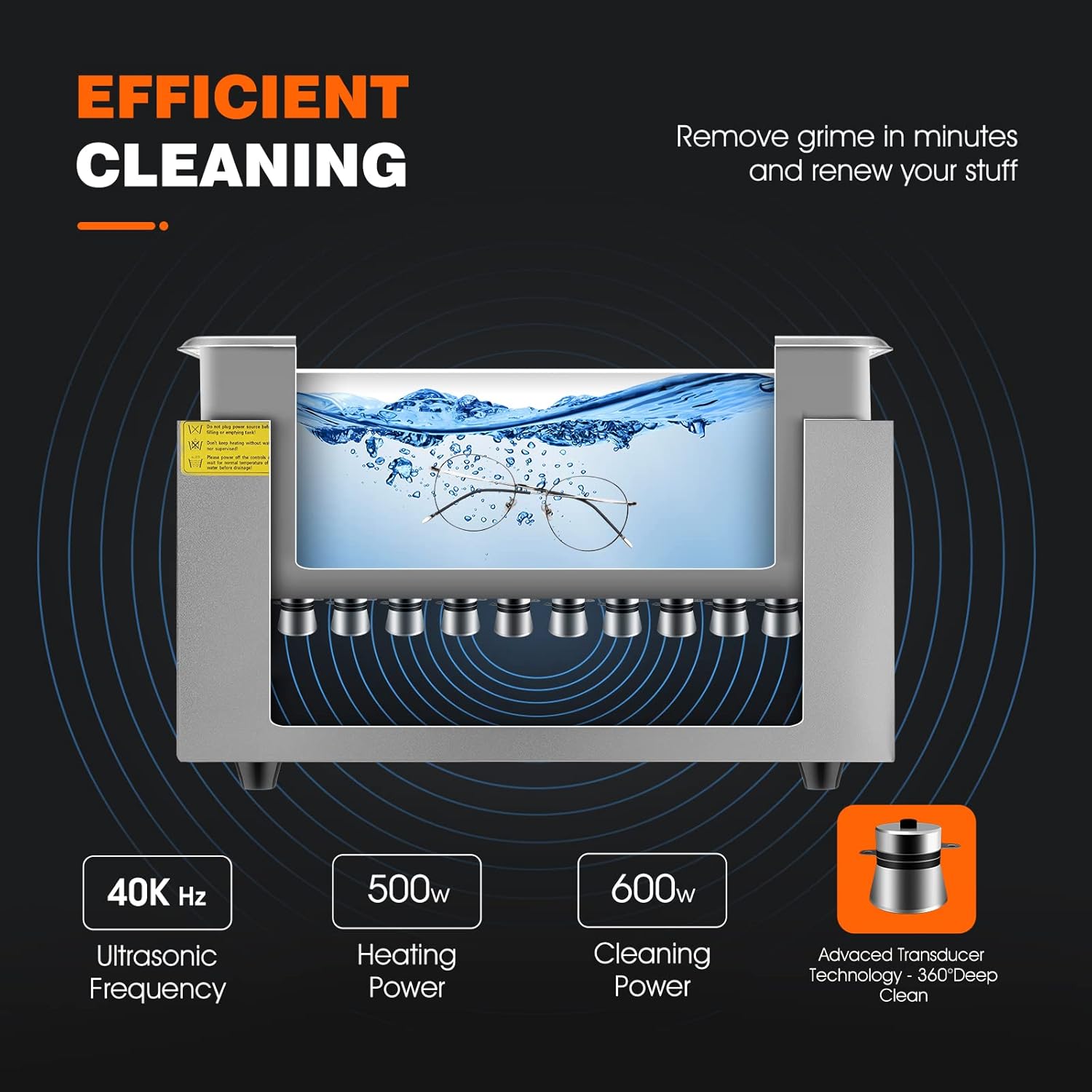 ACMESONIC 600 W 40 kHz Ultrasc – Ultrasonic Cleaner 30L Industrial Bewertung und Preis