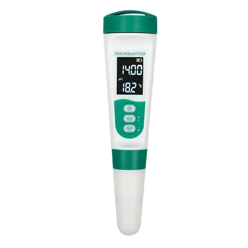 AT02-5 In1 Digitales PH-Messge – Ph Meter Digital Water Tester Bewertung und Preis
