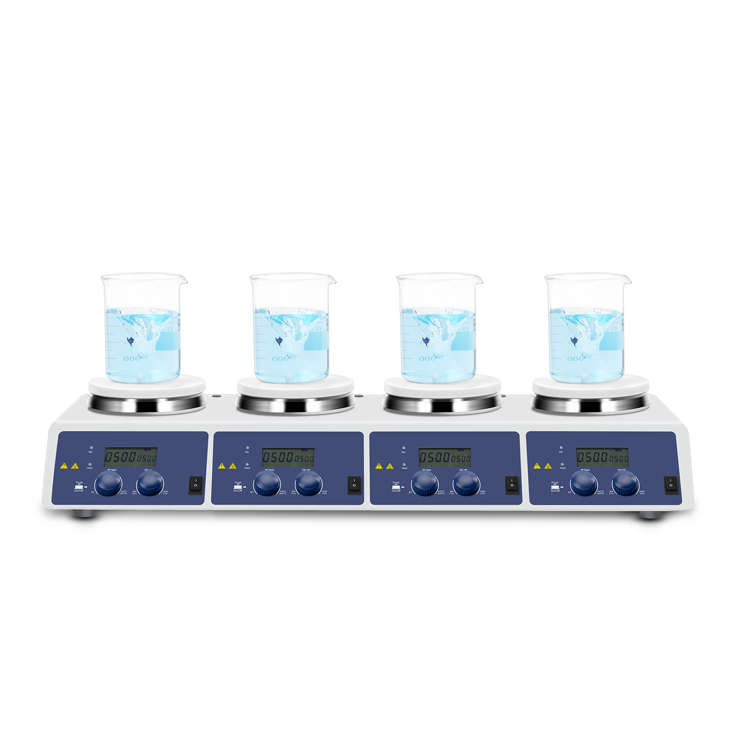 MS-H340-S4 LCD 4-Kanal-Digital – Lab Magnetic Stirrer Hot Plate Bewertung und Preis