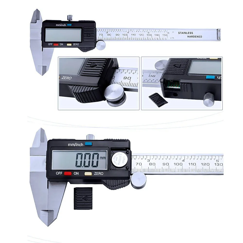Hochpräziser Digitaler Messsch – Digital Caliper 150Mm Stainless Steel Bewertung und Preis