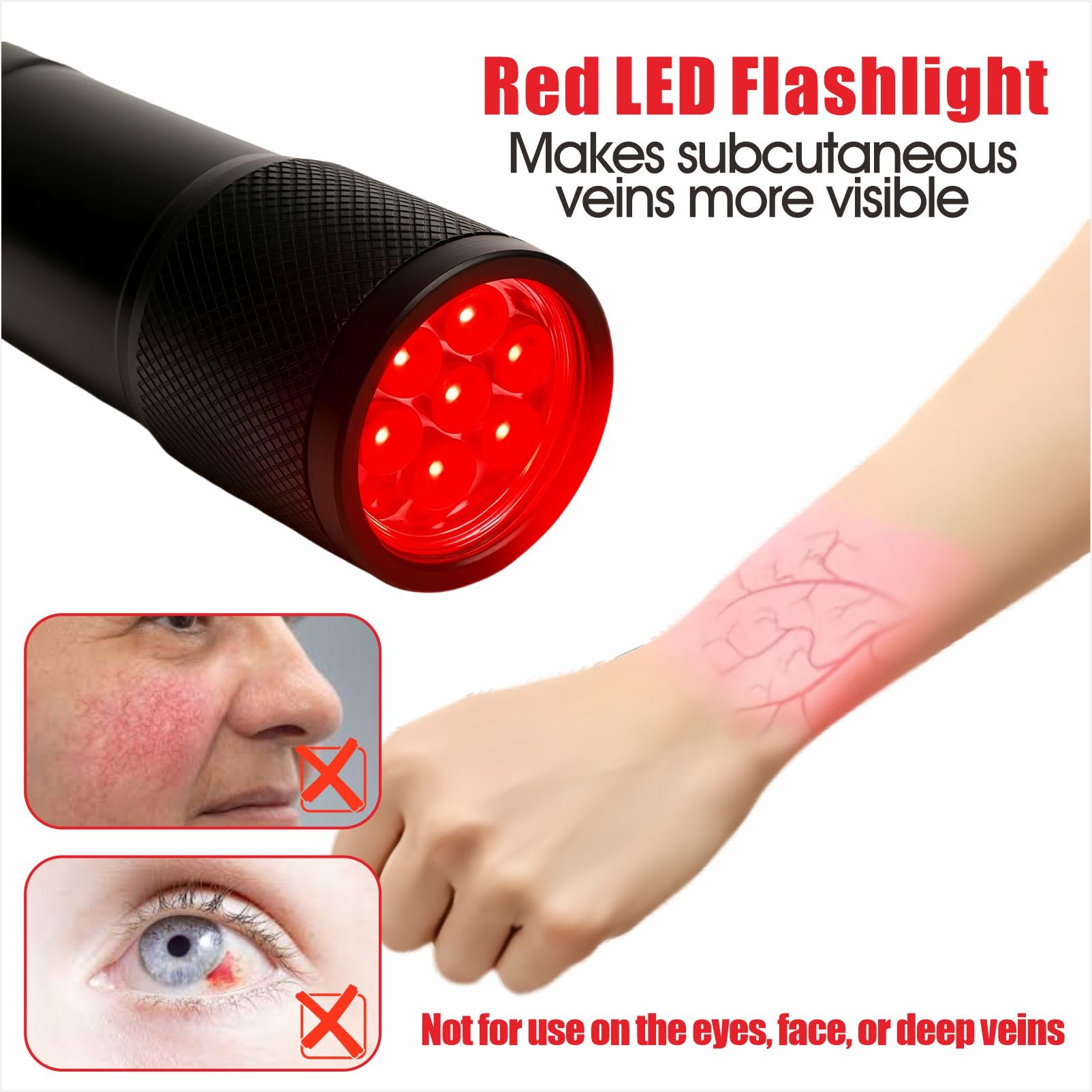 LED-Venenfinder, medizinische  – Medical Supplies Bewertung und Preis
